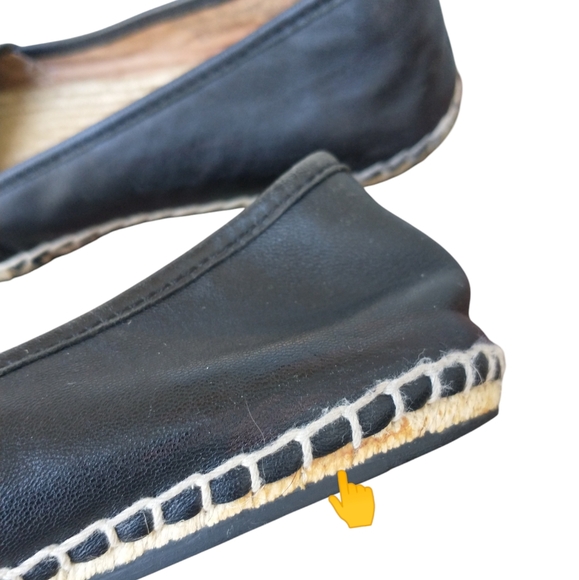 COACH Leather Espadrilles Women's Flats - Picture 7 of 14